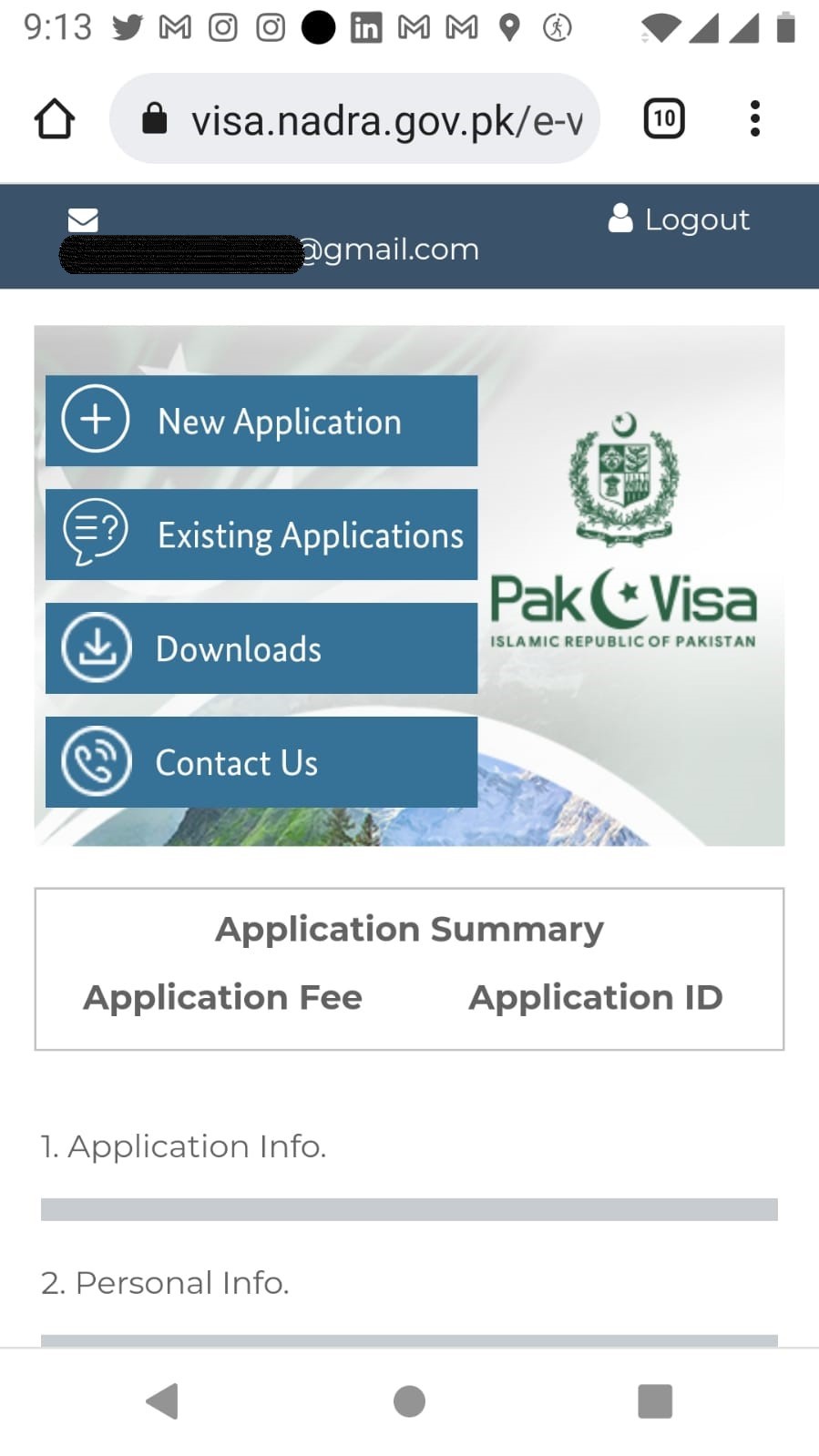 How To Apply Pakistan Online Visa On Smart Phone   Pic 11 